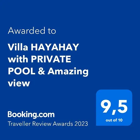 Hayahay With Private Pool & Amazing View * Calp