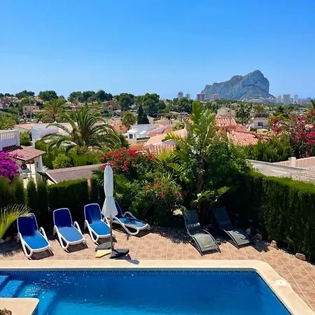 Hayahay With Private Pool & Amazing View * Calpe